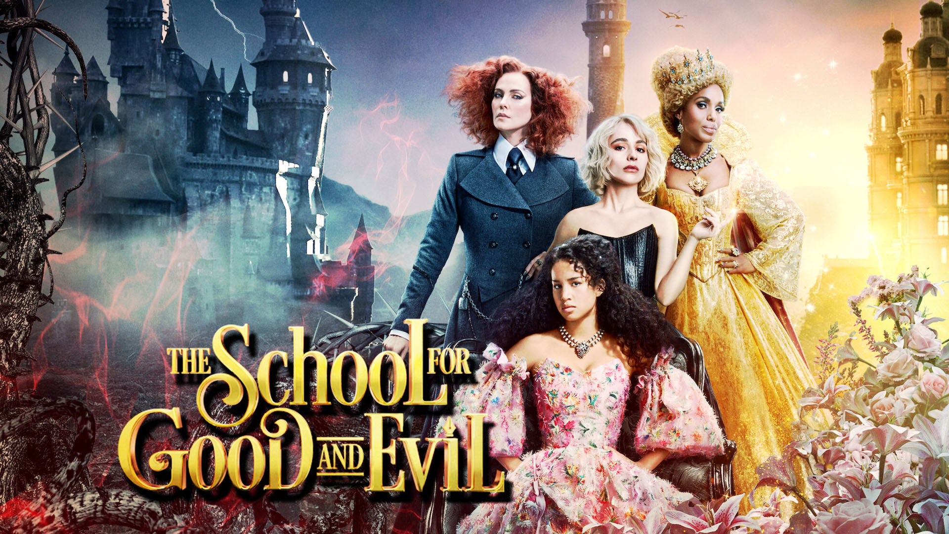 school good evil movie review