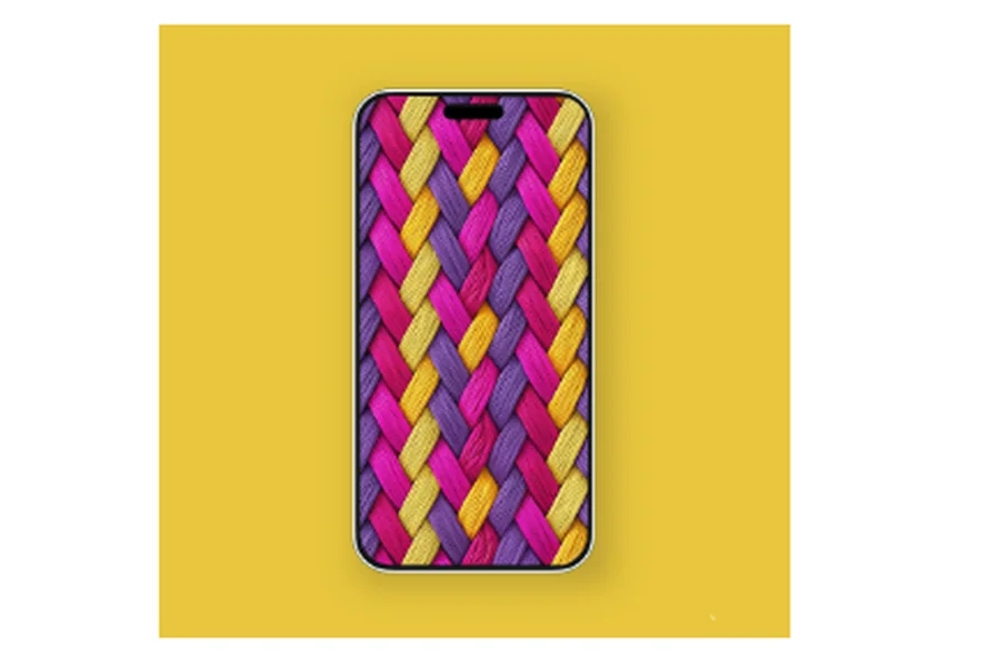 Opt for a unique wallpaper 