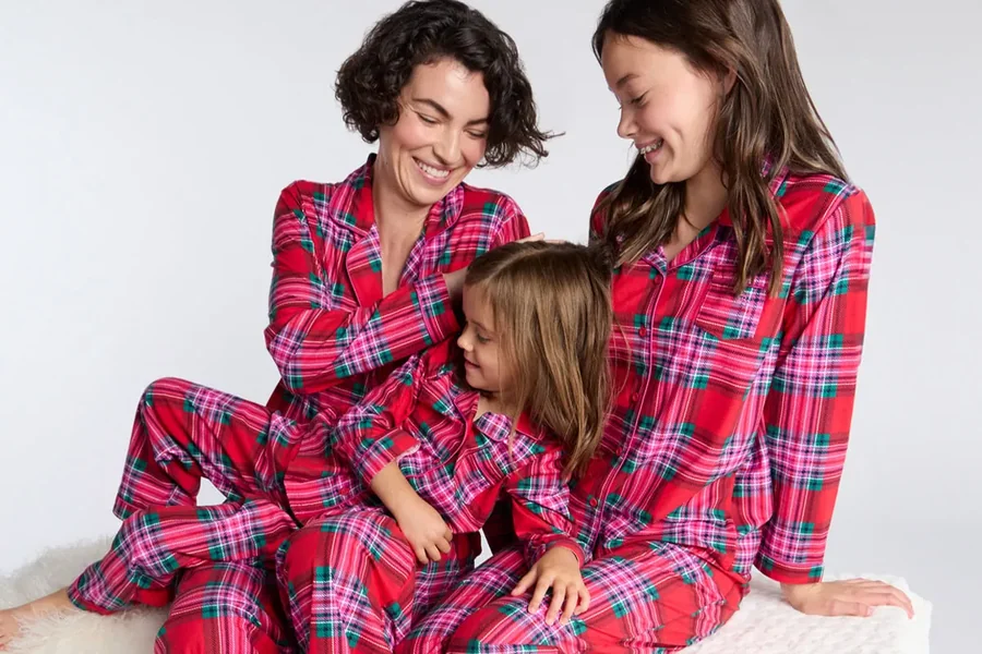 Sharing Xmas Pyjamas