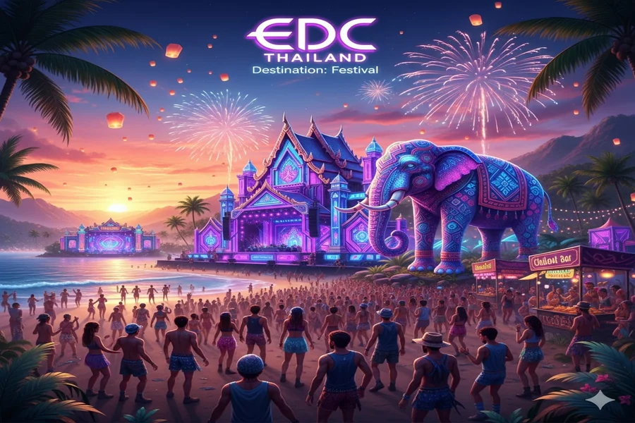 How Is EDC Thailand Different Than Other EDC Festivals