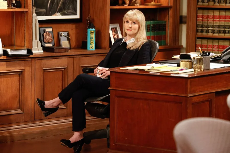 Melissa Rauch Wear A Wig On Night Court