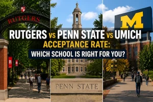 Rutgers vs Penn State vs UMich Acceptance Rate Which School Is Right for You