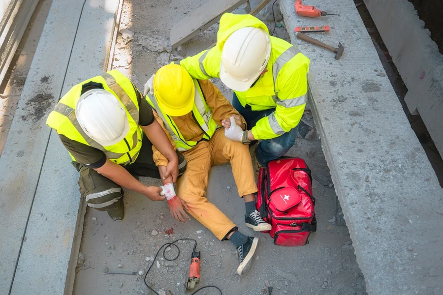 Injured Construction Workers