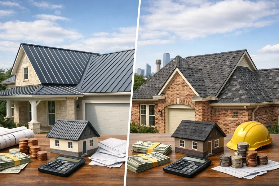 How Do Roofing Contractors Help Homeowners Compare Metal and Shingle Roofing?
